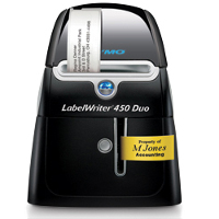 Dymo LabelWriter 450 Duo printing supplies