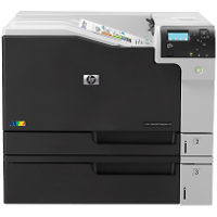 Hewlett Packard Color LaserJet Enterprise M750dn printing supplies