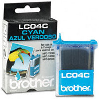 Brother LC-04C Cyan Inkjet Cartridge