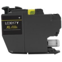 Compatible Brother LC-3017Y ( LC3017Y ) Yellow Inkjet Cartridge