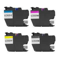 Compatible Brother LC-3029BK / LC-3029C / LC-3029M / LC-3029Y Inkjet Cartridge MultiPack