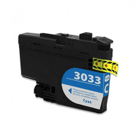 Compatible Brother LC-3033C ( LC3033C ) Cyan Inkjet Cartridge