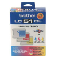 Brother LC513PKS InkJet Cartridges (3/Pack)