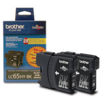 Brother LC652PKS InkJet Cartridges (2/Pack)