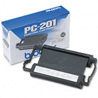 OEM Brother PC-201 ( PC201 ) Black Thermal Transfer Ribbon