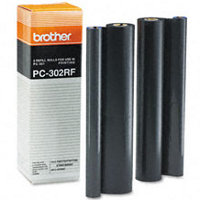 Brother PC-302RF ( PC302RF ) Black Thermal Transfer Ribbon Refills (2/pack)