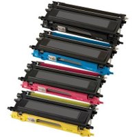 Brother TN-115BK / TN-115C / TN-115M / TN-115Y Compatible Laser Toner Cartridge MultiPack