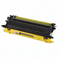 Compatible Brother TN-115Y ( TN115Y ) Yellow Laser Toner Cartridge (Made in North America; TAA Compliant)