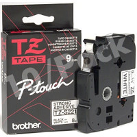 Brother TZS221 ( Brother TZ-S221 ) P-Touch Tapes (10/Pack)