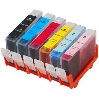 Set of 6 Canon Compatible InkJet Cartridges