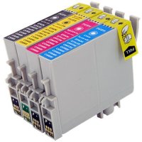 Epson T044120 / T044220 / T044320 / T044420 Remanufactured InkJet Cartridge MultiPack