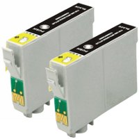 Epson T125120-D2 Remanufactured InkJet Cartridge Dual Pack