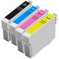 Epson T200XL120 / T200XL220 / T200XL320 / T200XL420 Remanufactured InkJet Cartridge Value Pack