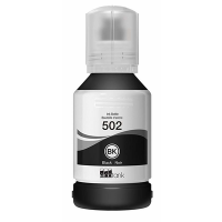 Remanufactured Epson T502 Black ( T502120 ) Black Ink Bottles