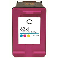 Hewlett Packard HP C2P07AN / HP 62XL Tri-Color Remanufactured Inkjet Cartridge