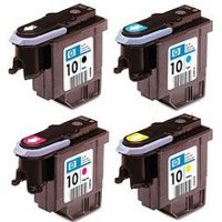 Hewlett Packard Printhead Set (one of each individual Color InkJet Cartridges Printheads)