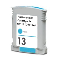 Hewlett Packard HP C4815A ( HP 13 Cyan ) Remanufactured InkJet Cartridge
