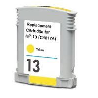 Hewlett Packard HP C4817A ( HP 13 Yellow ) Remanufactured InkJet Cartridge