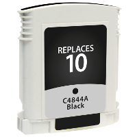 Hewlett Packard HP C4844A / HP 10 Black Replacement InkJet Cartridge