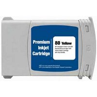 Hewlett Packard HP C4848A ( HP 80XL Yellow ) Remanufactured InkJet Cartridge