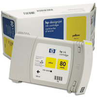 Hewlett Packard HP C4848A ( HP 80 ) High Capacity Yellow Inkjet Cartridge