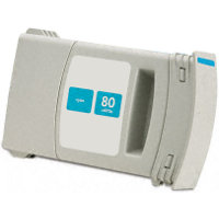 Hewlett Packard HP C4872A ( HP 80 Cyan ) Remanufactured InkJet Cartridge