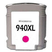 Hewlett Packard HP C4908AN ( HP 940XL Magenta ) Remanufactured InkJet Cartridge