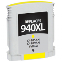 Hewlett Packard HP C4909AN / HP 940XL Yellow Replacement InkJet Cartridge