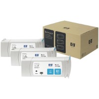 Hewlett Packard HP C5067A ( HP 81 ) Cyan InkJet Cartridges (3/Pack)