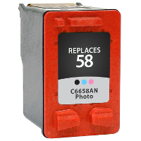 Hewlett Packard HP C6658AN / HP 58 Replacement InkJet Cartridge