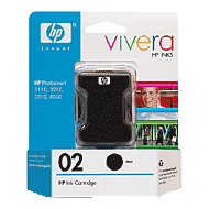 Hewlett Packard HP C8721WN ( HP 02 black ) InkJet Cartridge