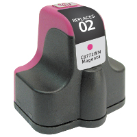 Hewlett Packard HP C8772WN / HP 02 Magenta Replacement InkJet Cartridge