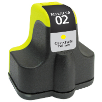 Hewlett Packard HP C8773WN / HP 02 Yellow Replacement InkJet Cartridge