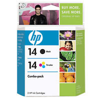 Hewlett Packard HP C9337FN ( HP 14 ) InkJet Cartridge Combo Pack