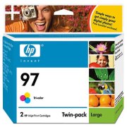 Hewlett Packard HP C9349FN ( HP 97 Twinpack ) InkJet Cartridge Twin Pack