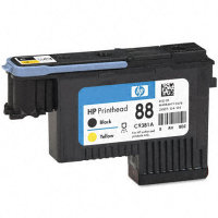 Hewlett Packard HP C9381A ( HP 88 Black/Yellow Printhead ) InkJet Printhead Cartridge