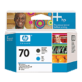 Hewlett Packard HP C9404A ( HP 70 Black/Cyan Printhead ) Printhead InkJet Cartridge