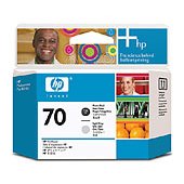 Hewlett Packard HP C9407A ( HP 70 Photo Black/Light Gray Printhead ) Printhead InkJet Cartridge