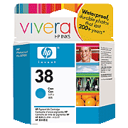 Hewlett Packard HP C9415A ( HP 38 cyan ) InkJet Print Cartridge