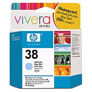 Hewlett Packard HP C9418A ( HP 38 light cyan ) InkJet Print Cartridge