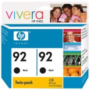 Hewlett Packard HP C9512FN ( HP 92 Twinpack ) InkJet Cartridge Twin Pack