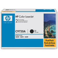 Hewlett Packard HP C9720AD Laser Toner Cartridge Dual Pack