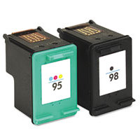 Hewlett Packard HP CB327FN ( HP 95/98 ) Remanufactured InkJet Cartridge Combo Pack