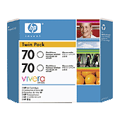 Hewlett Packard HP CB350A ( HP 70 ) InkJet Cartridge Twin Pack