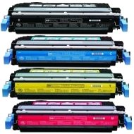 Compatible HP CB400A / CB401A / CB402A / CB403A Laser Toner Cartridge MultiPack