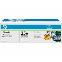 Hewlett Packard HP CB435AD ( HP 35A ) Laser Toner Cartridge Dual Pack