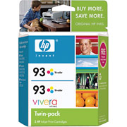Hewlett Packard HP CC581FN ( HP 93 Twinpack ) InkJet Cartridge Twin Pack