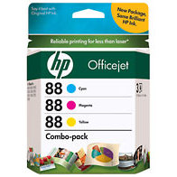 Hewlett Packard HP CC606FN ( HP 88 ) InkJet Cartridge Combo Pack