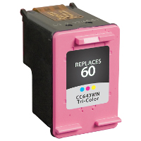 Hewlett Packard HP CC643WN / HP 60 Tri-color Replacement InkJet Cartridge