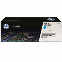 Hewlett Packard HP CE411A ( HP 305A Cyan ) Laser Toner Cartridge